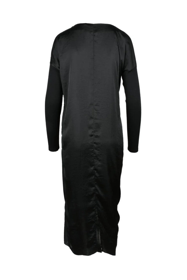 Collection Privee? Long Dress Patchwork - Black