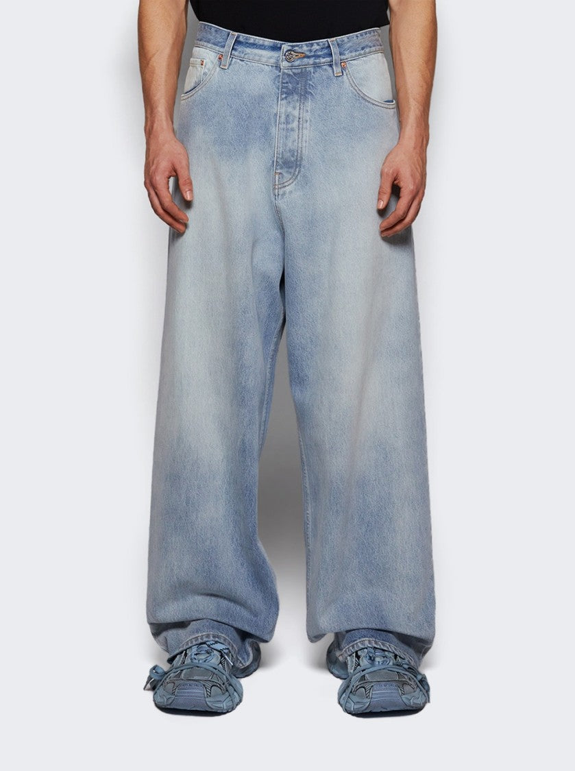 Vetements Baggy Jeans Light Blue