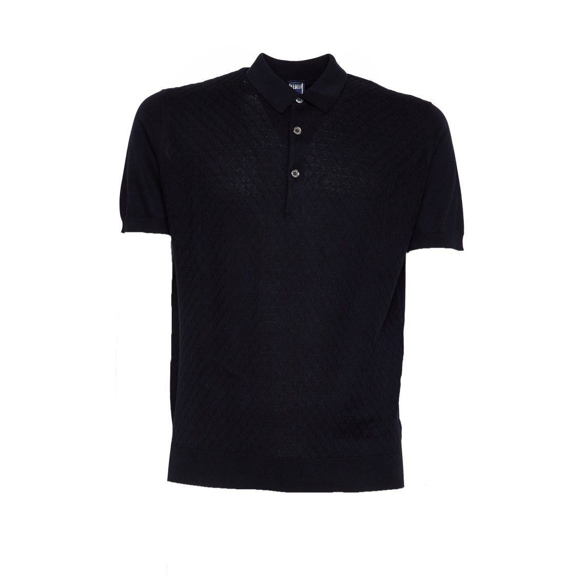 Fedeli Gabriel Giza Cotton Slim Polo Shirt