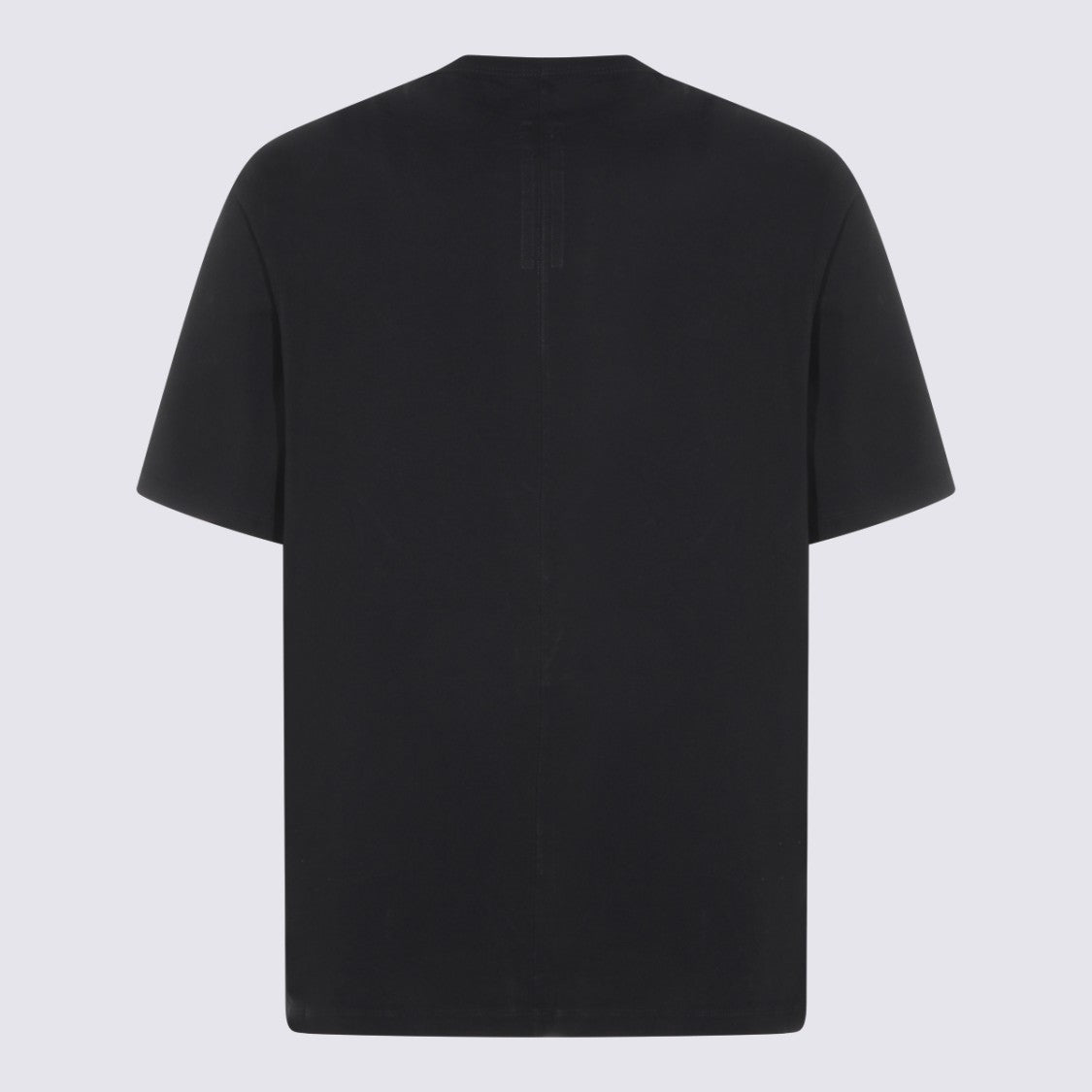 Rick Owens Oversized Black Cotton T-Shirt