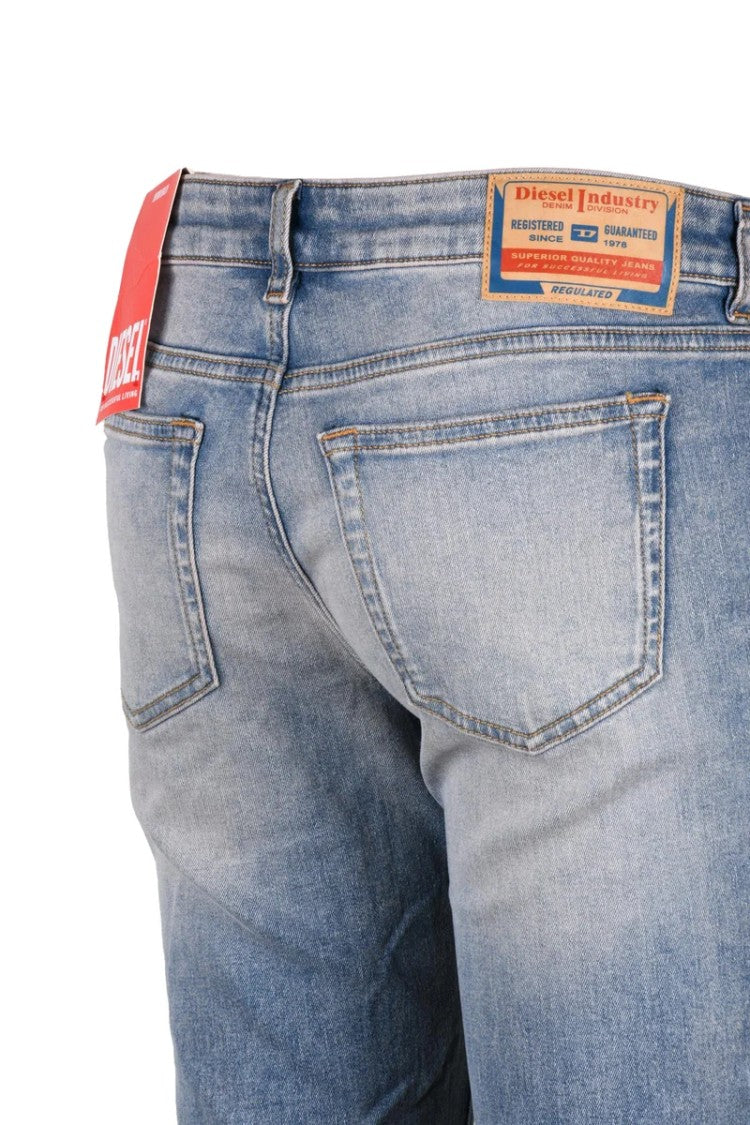 Diesel Purple 1969 D-Ebbey Slim Fit Cotton Jeans