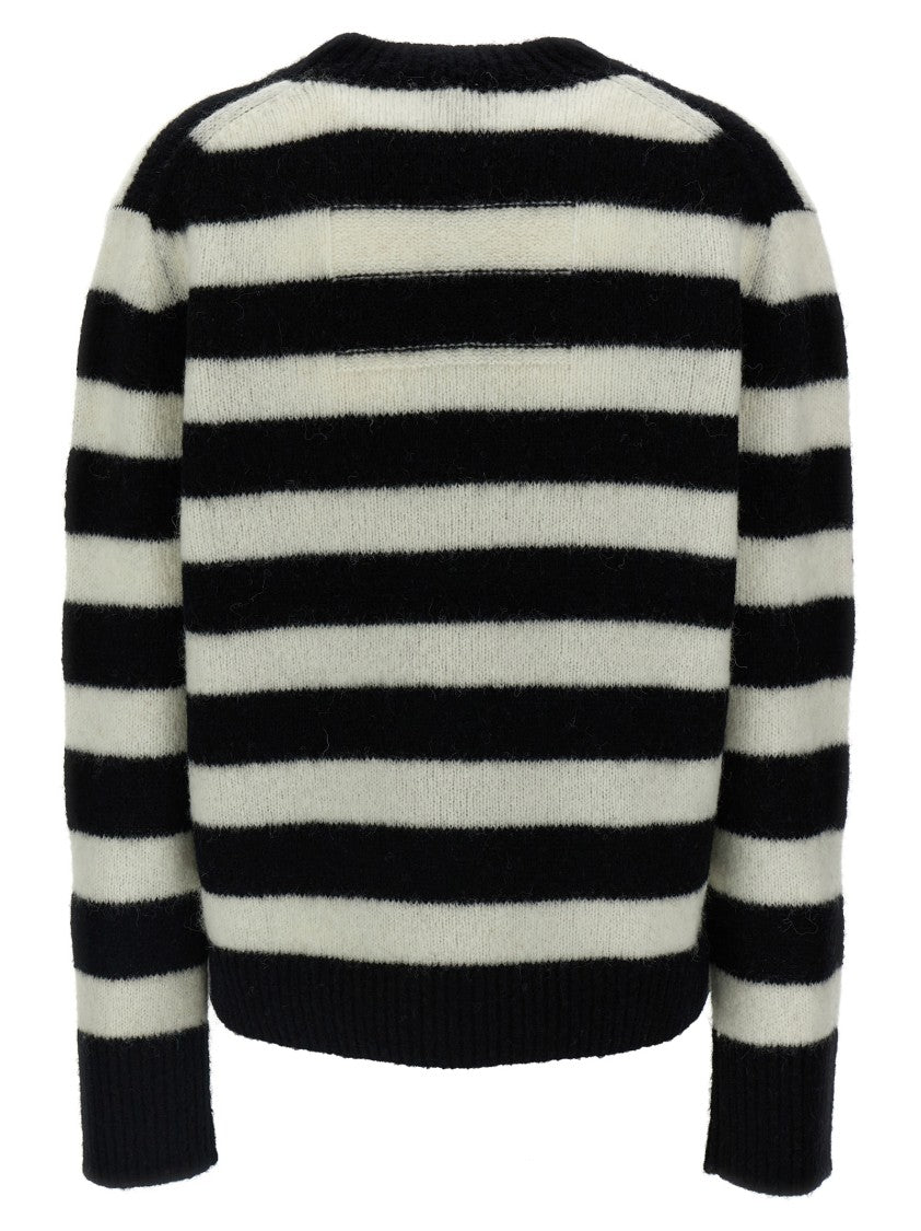 Marc Jacobs Alpaca-Wool Blend Striped Sweater