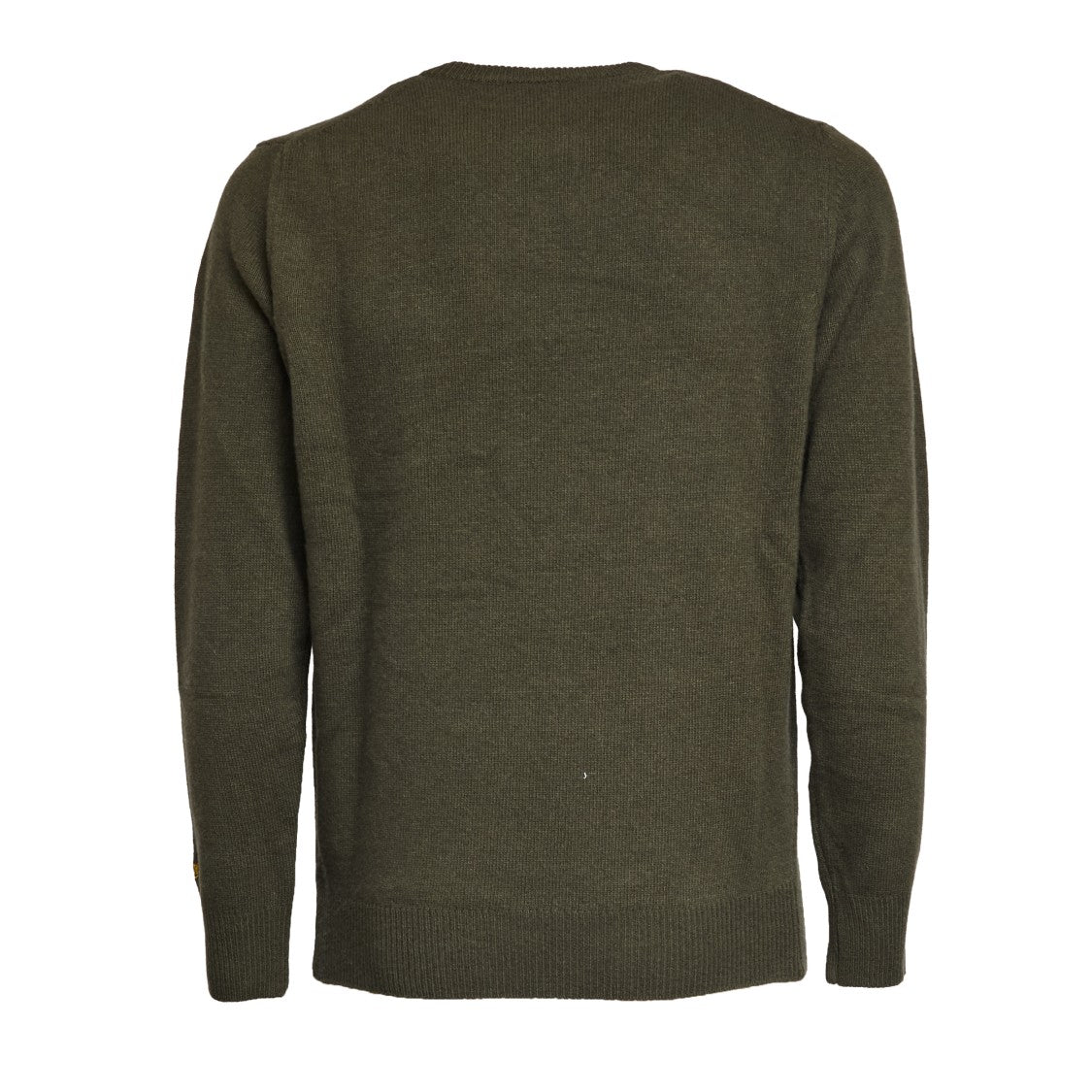 Mc2 Saint Barth Crew Neck Sweater With Ribbed Details And Embroidery