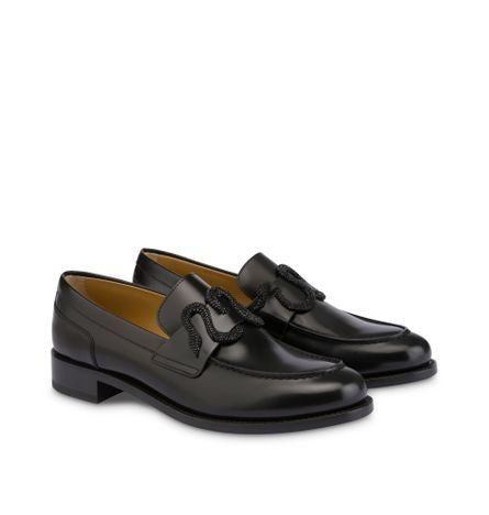 René Caovilla Morgana Black Loafer 20