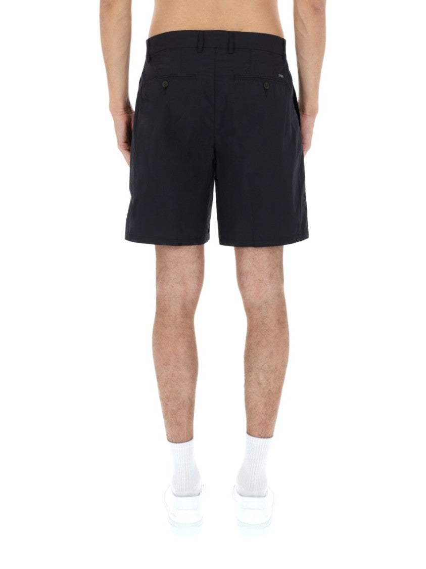 Emporio Armani Luxurious Flat Front Shorts