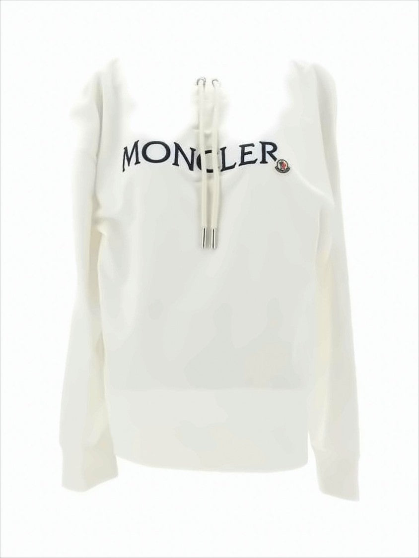 Moncler Relaxed Fit Hoodie With Drawstring Hood