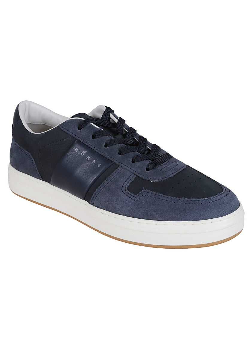Hogan H668 Contemporary Leather Sneakers
