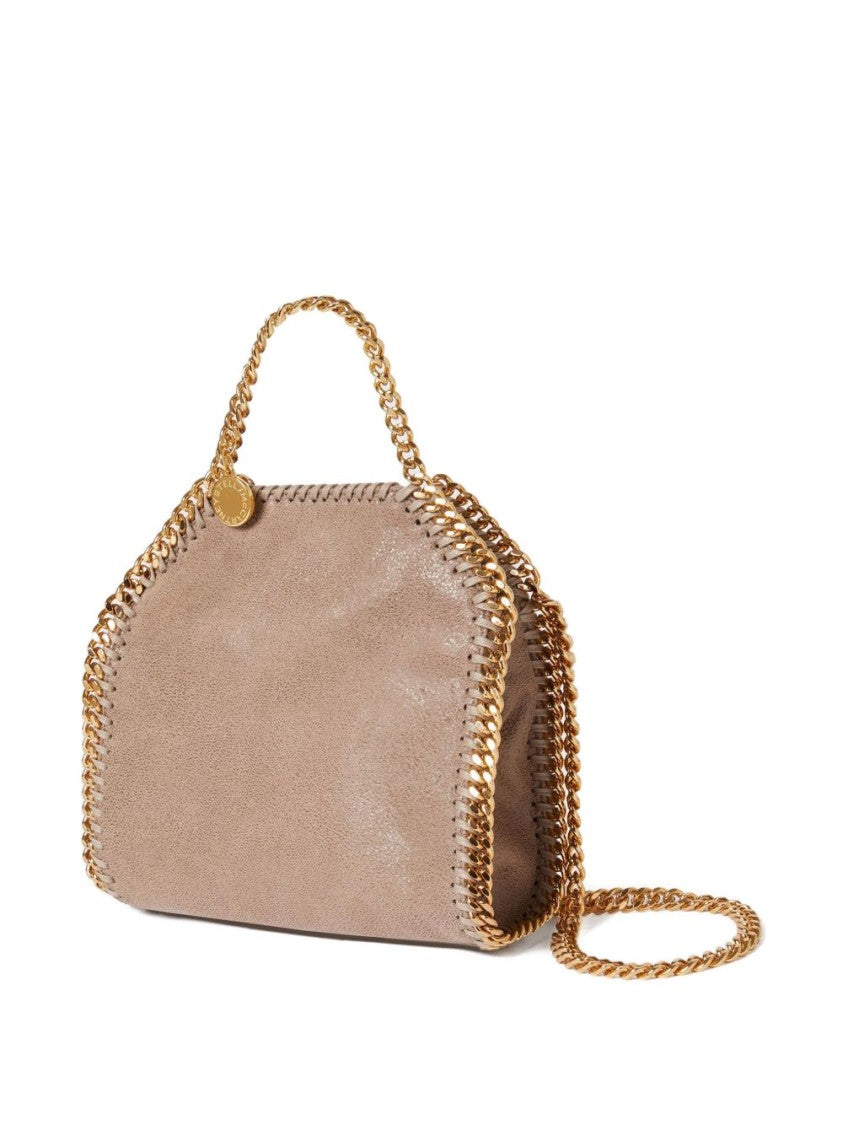 Stella Mccartney Hexagonal-Shaped Textured Bag With Chain Strap