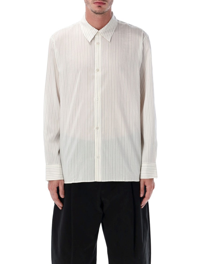 Studio Nicholson View Striped Silk Shirt
