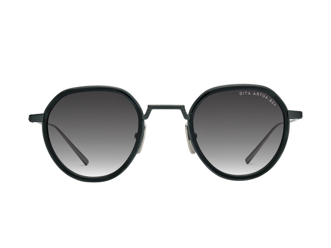 Dita Black Artoa.82X Gradient Round Sunglasses