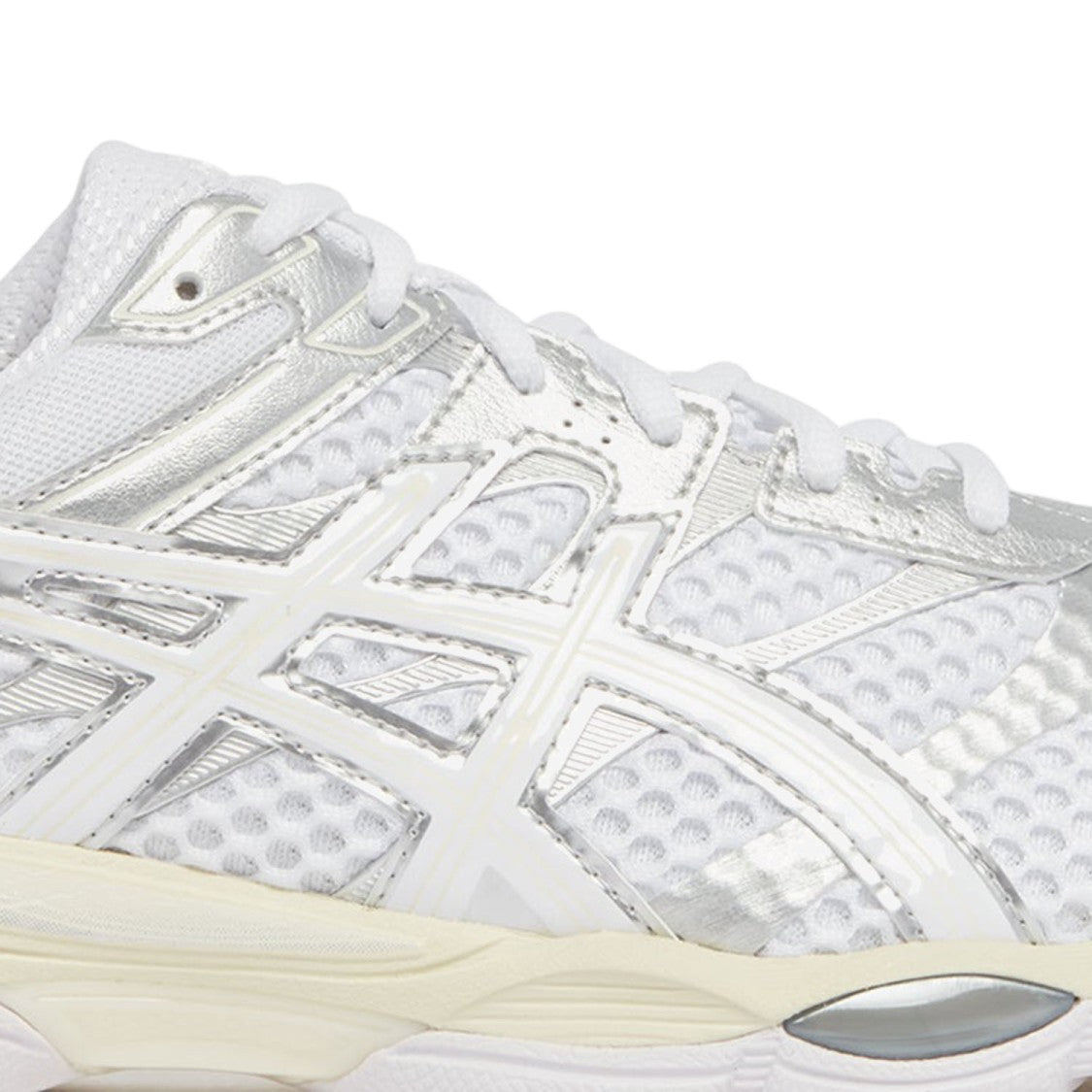 Asics Panel-Designed Sneakers With Cushioned Midsole
