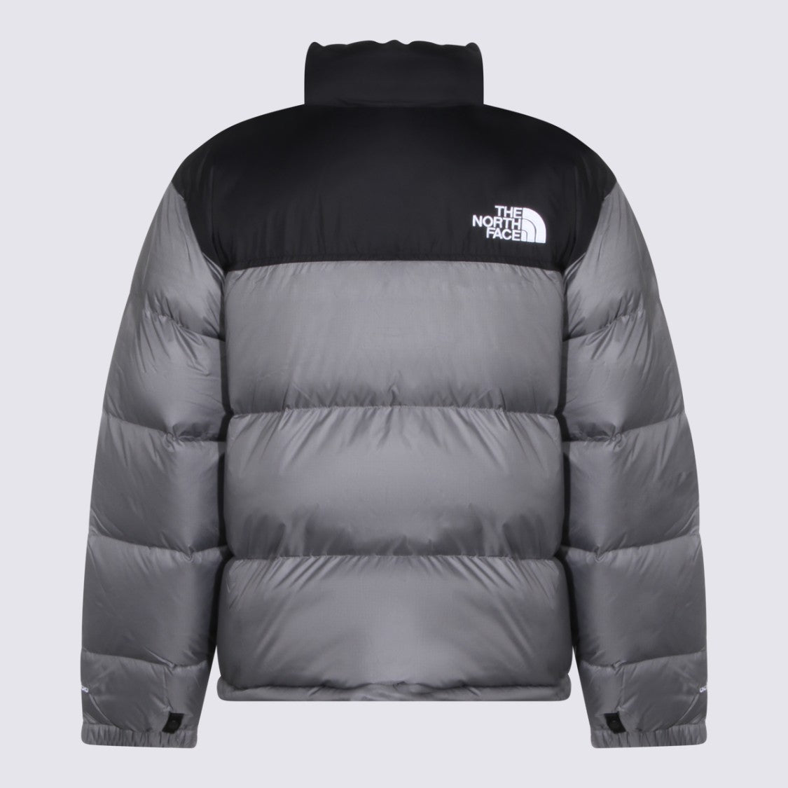 The North Face High Collar Puffer Coat With Two-Tone Design