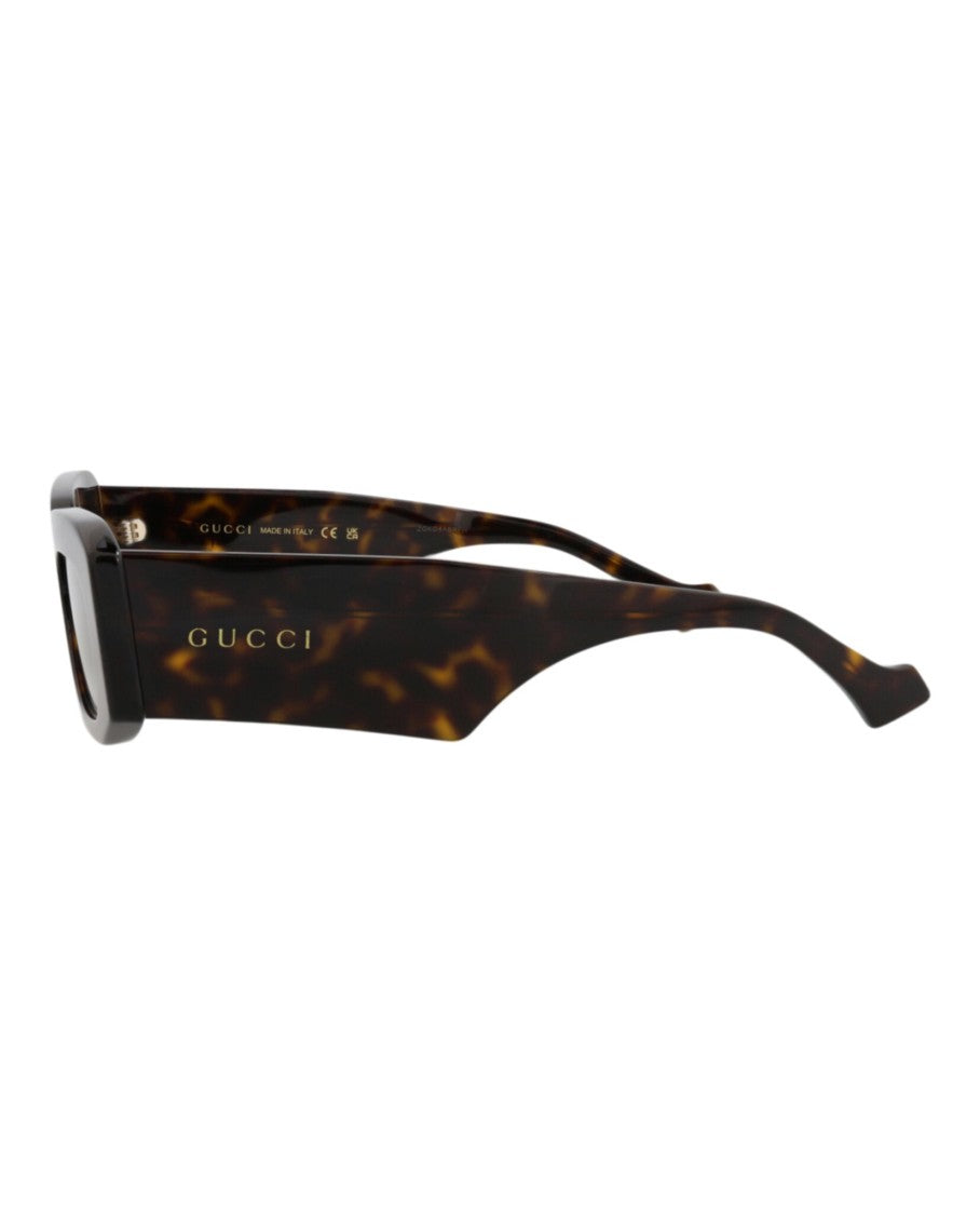 Gucci Square-Frame Recycled Acetate Sunglasses