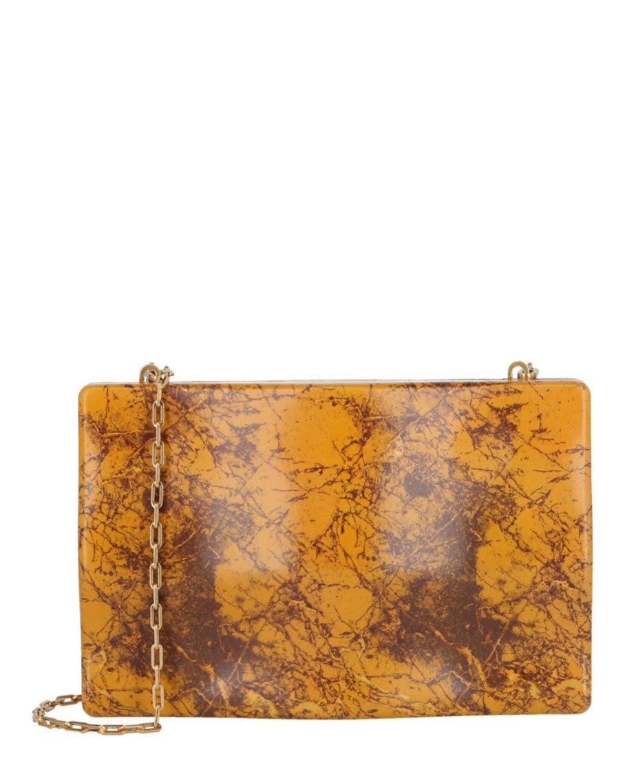 Bottega Veneta Spazzolato Leather Clutch Bag