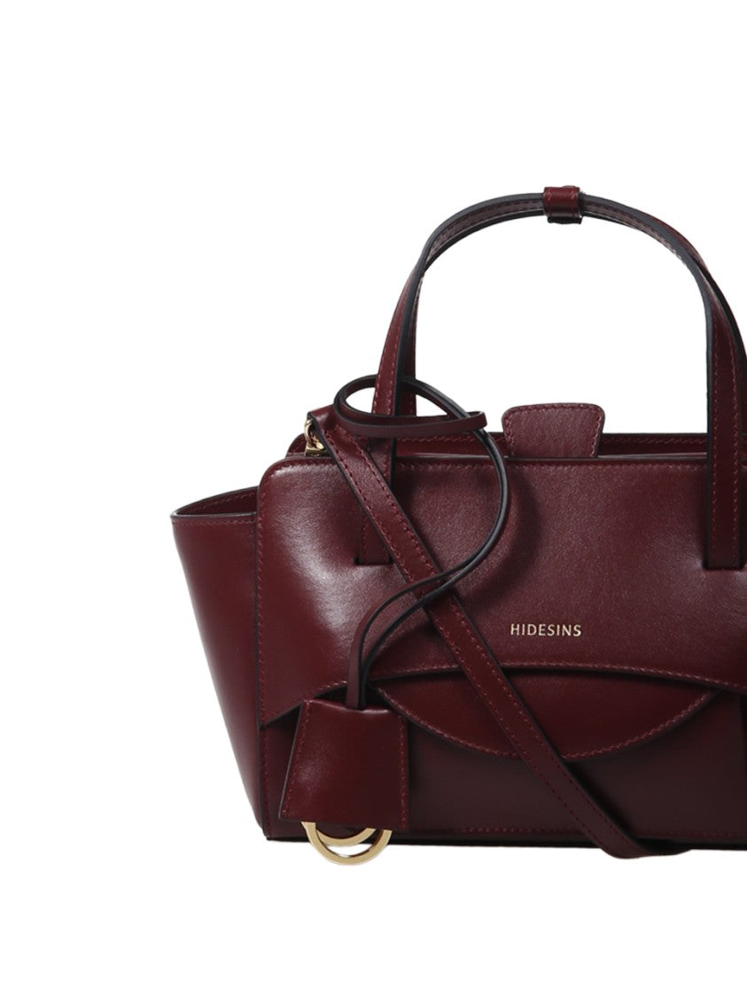 Hidesins Structured Shoulder Bag With Magnetic Flap Closure