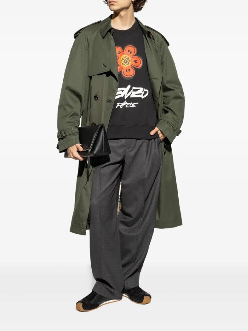 Kenzo Relaxed Fit Black Sweatshirt