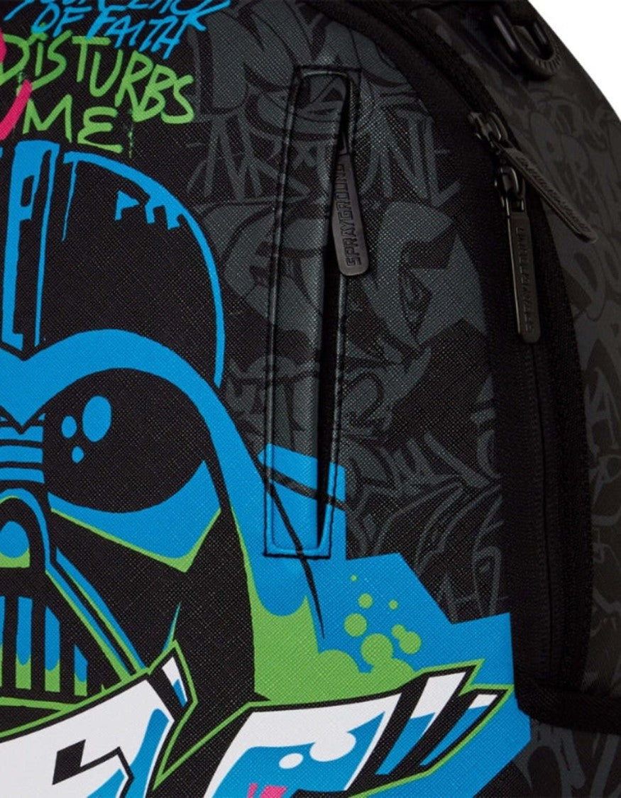 Sprayground Multicolor Star Wars Vader Half Graff Backpack