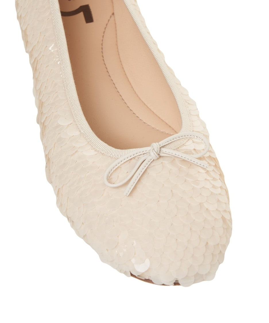 Gender Ballerina Flats With Sequins