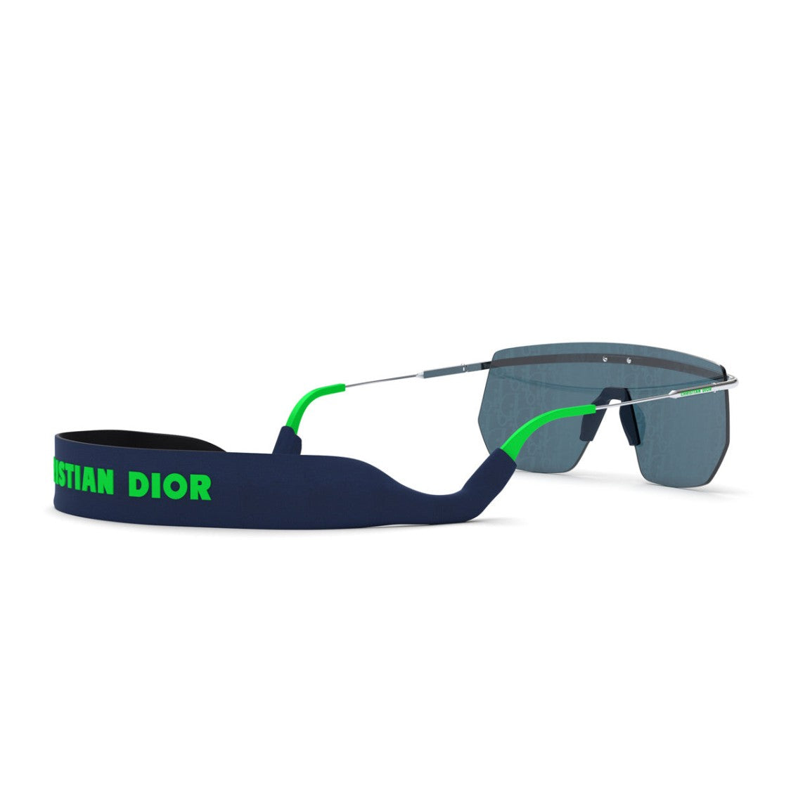 Dior Silver Dior Motion M1i Geometric Sunglasses