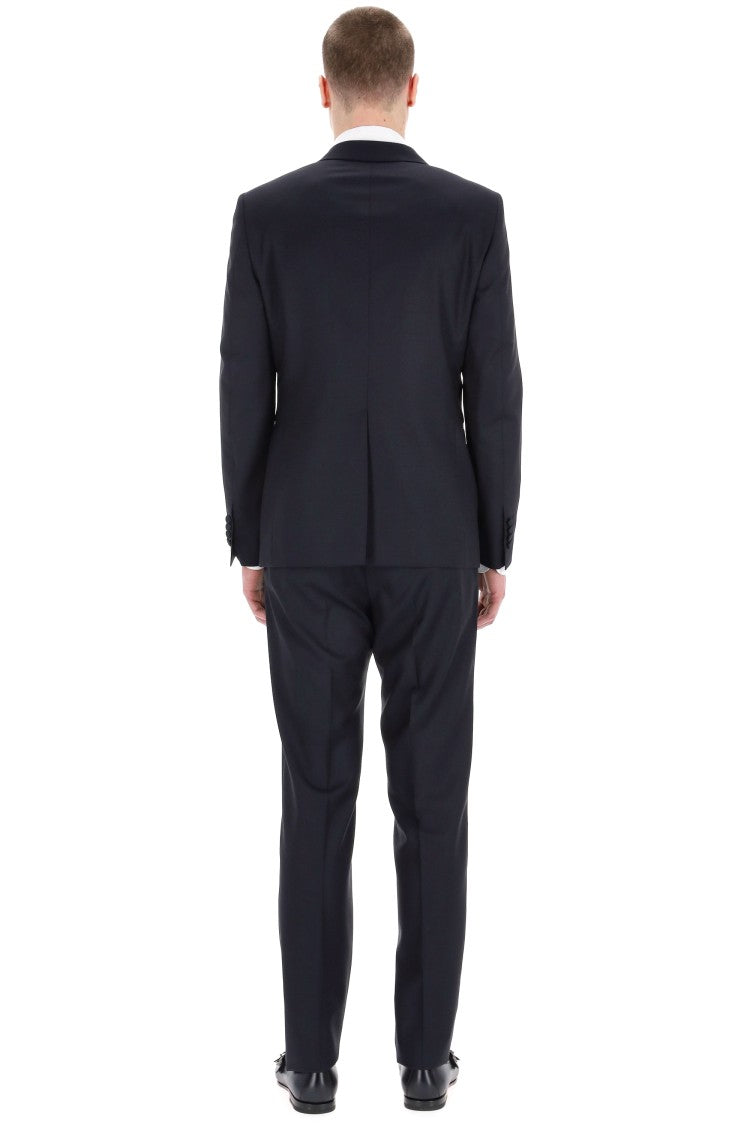 Tagliatore Bruce Line Smoking Jacket With Wool-Silk Vest