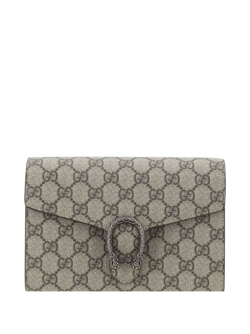Gucci Dionysus Gg Supreme Shoulder Wallet