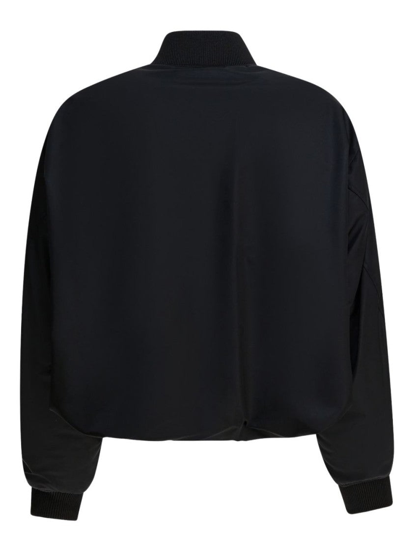 Givenchy Cropped Jacket With Ribbed Details