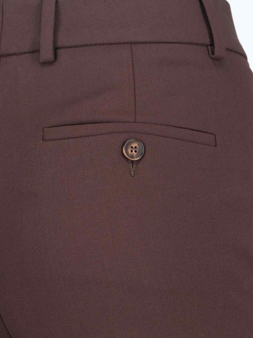 Incotex Straight-Leg Trousers With Medium-Rise Waist And Tailored Finish