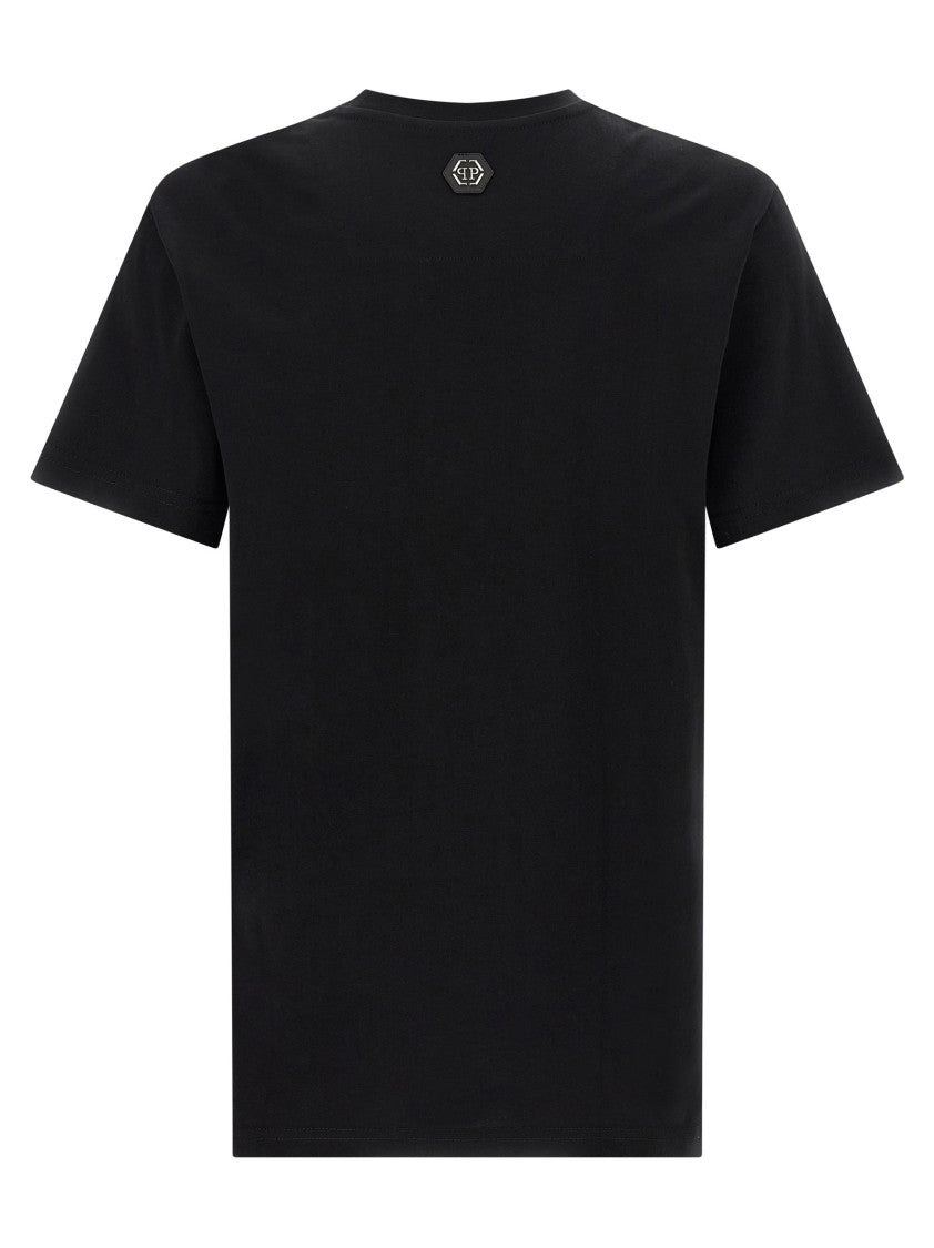 Philipp Plein Skull & Bones' Print T-Shirt