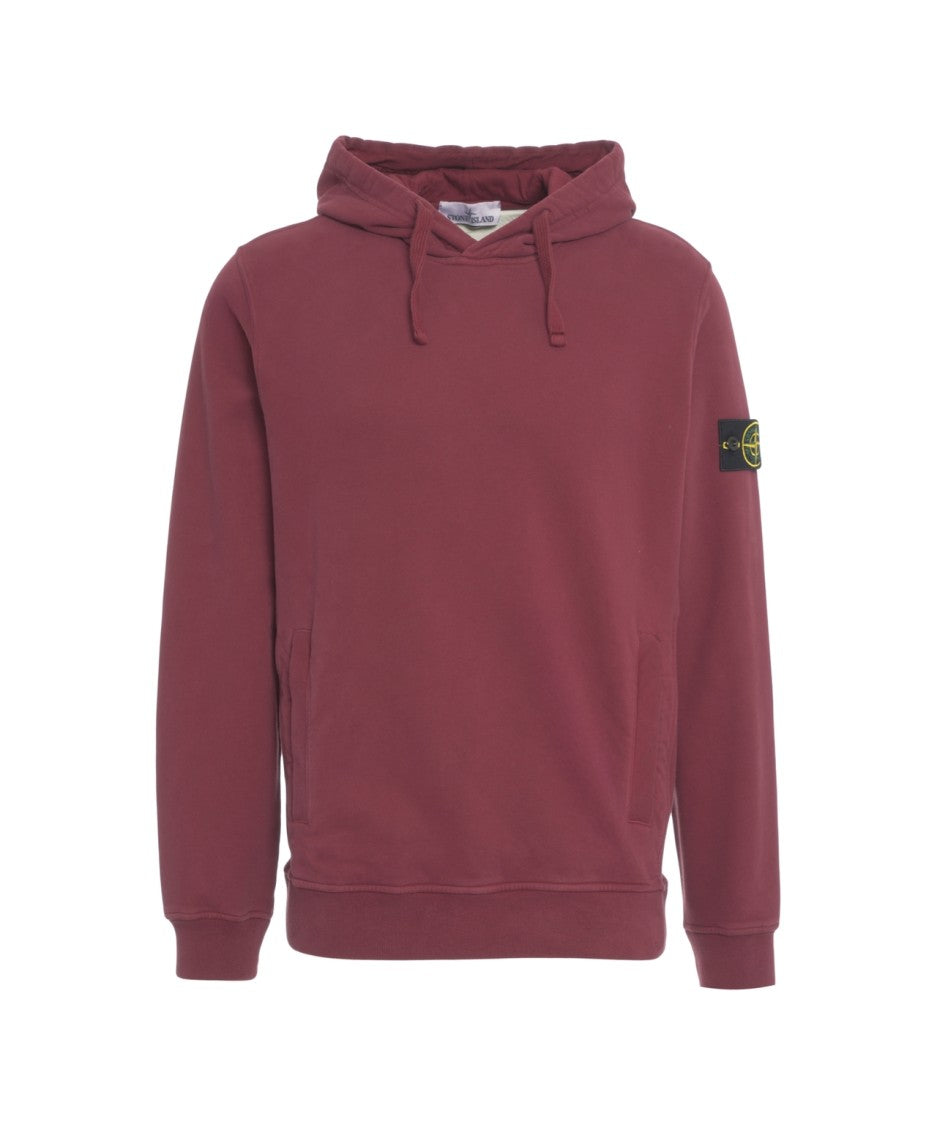 Stone Island Hooded Sweatshirt With Logo