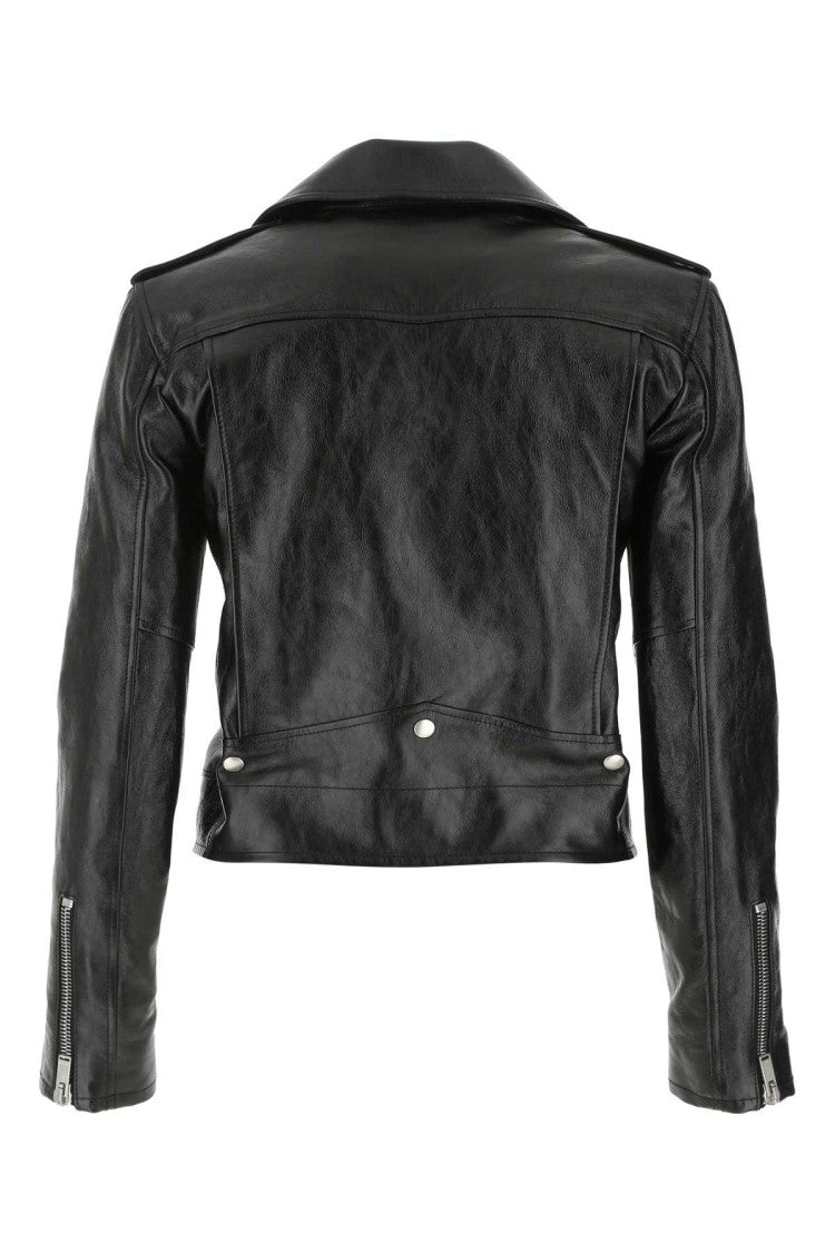 Saint Laurent Black Leather Jacket