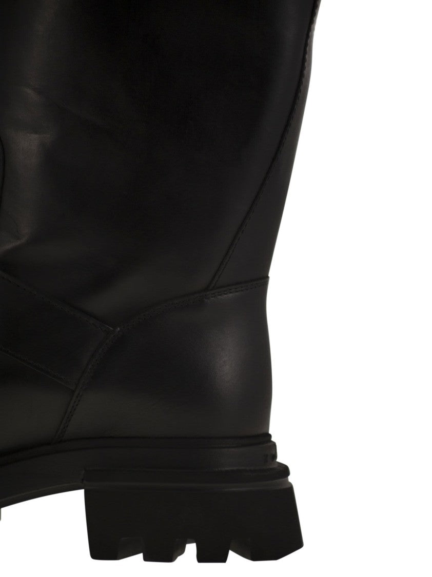 Hogan H674 - Leather Biker