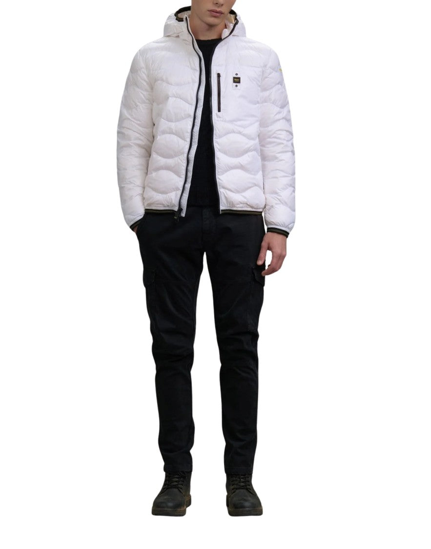 Blauer Wave — Hooded Down Jacket