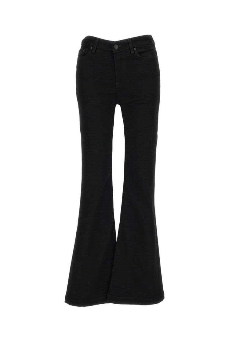 Ag Black Tropea High Rise Flare Jeans