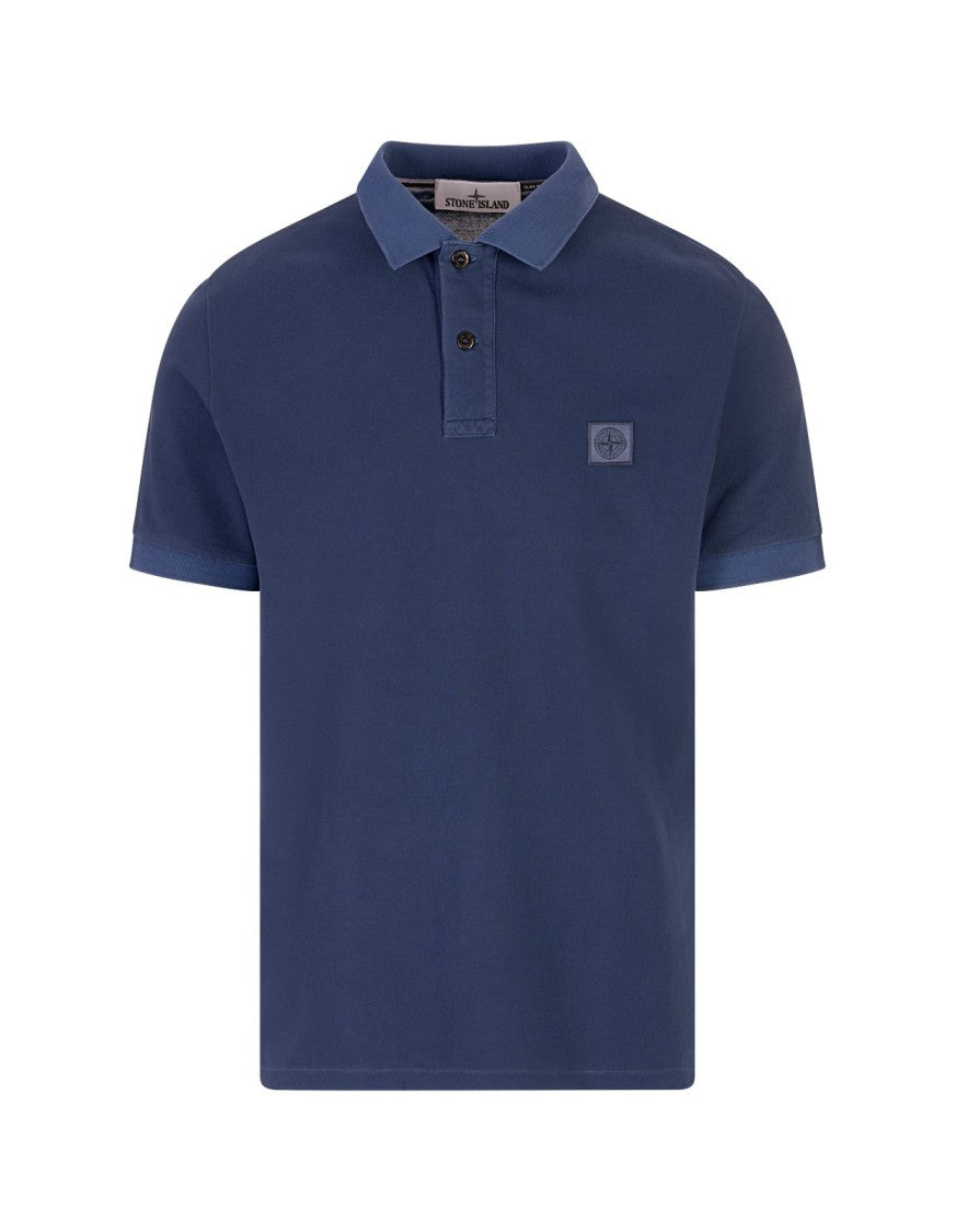 Stone Island Classic Blue Polo Shirt