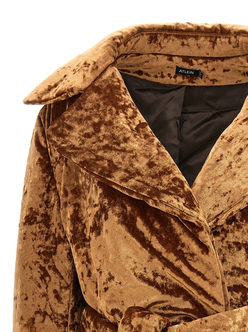 Atlein Crushed Velvet' Coat
