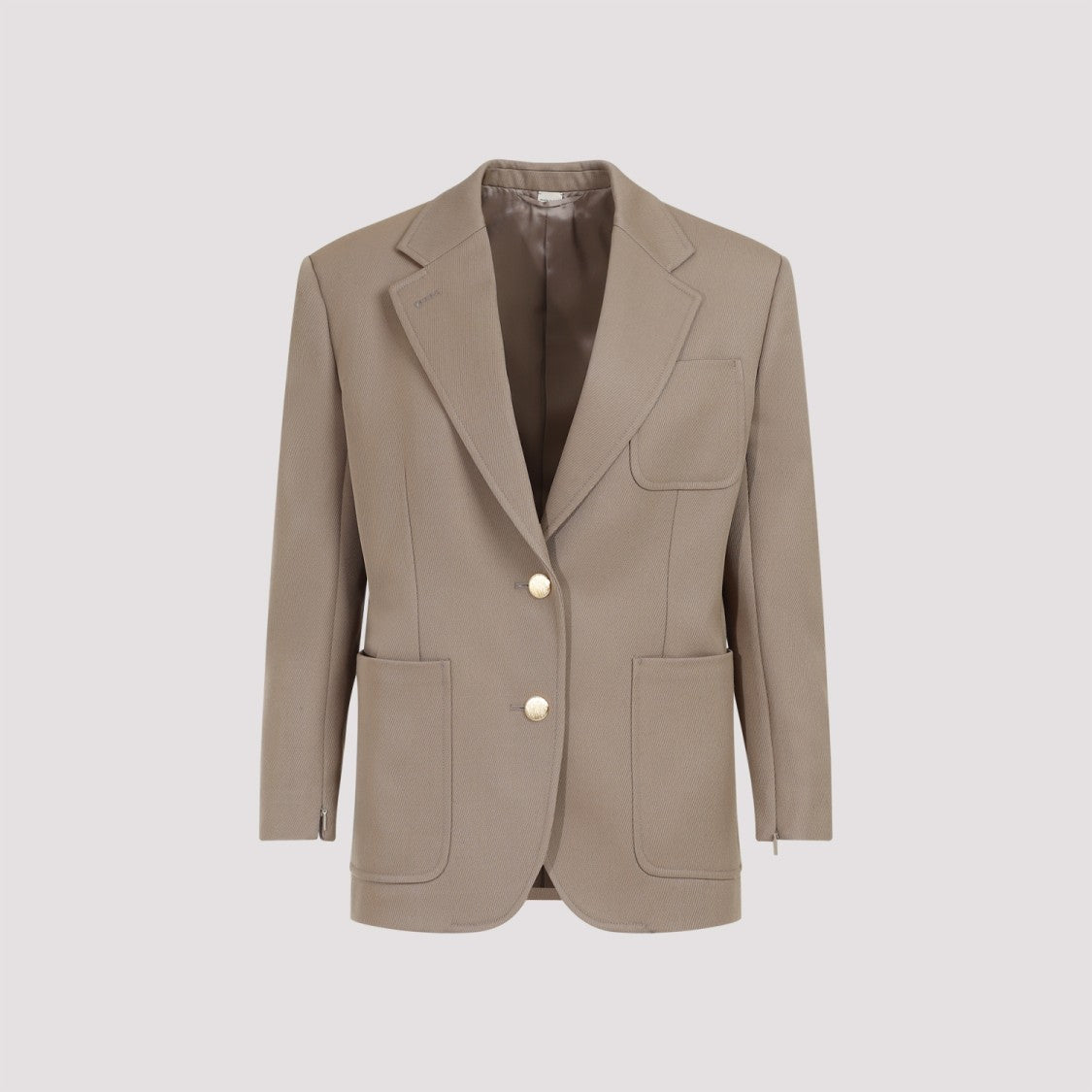 Gucci Dark Camel Wool Jacket