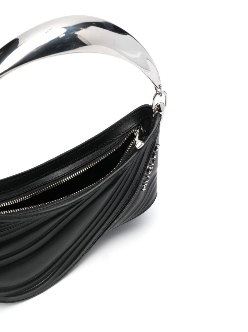 Mugler Spiral Curve 01 Embossed Tote Bag