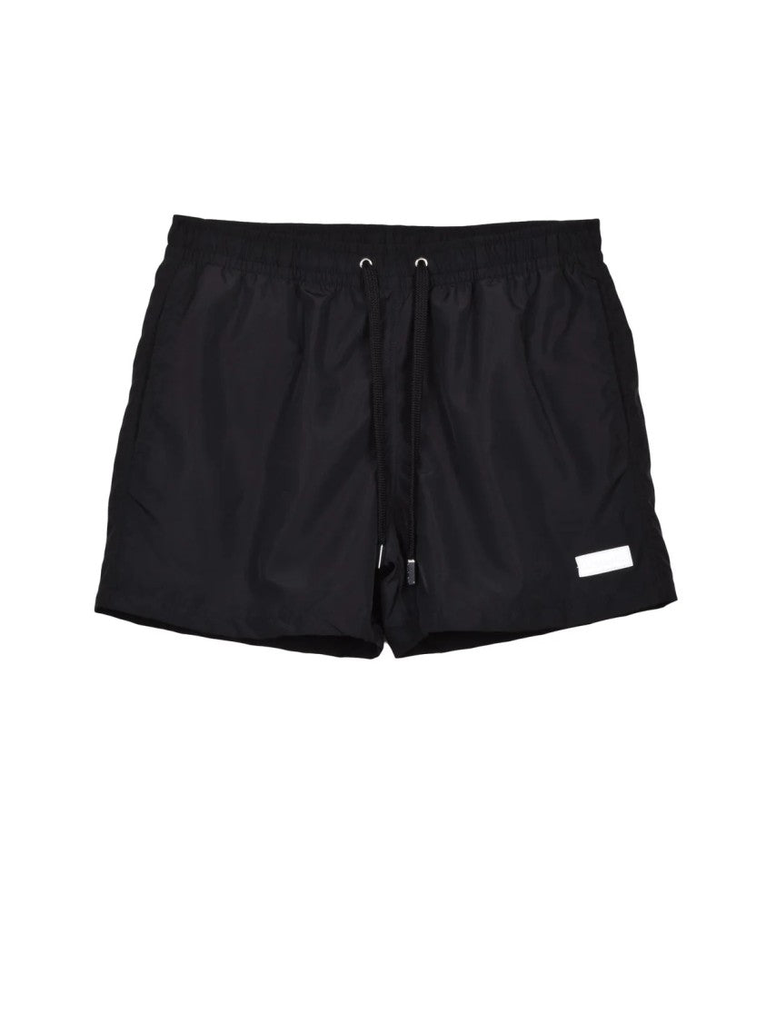 Les Hommes Les Hommes Swim Shorts - Black