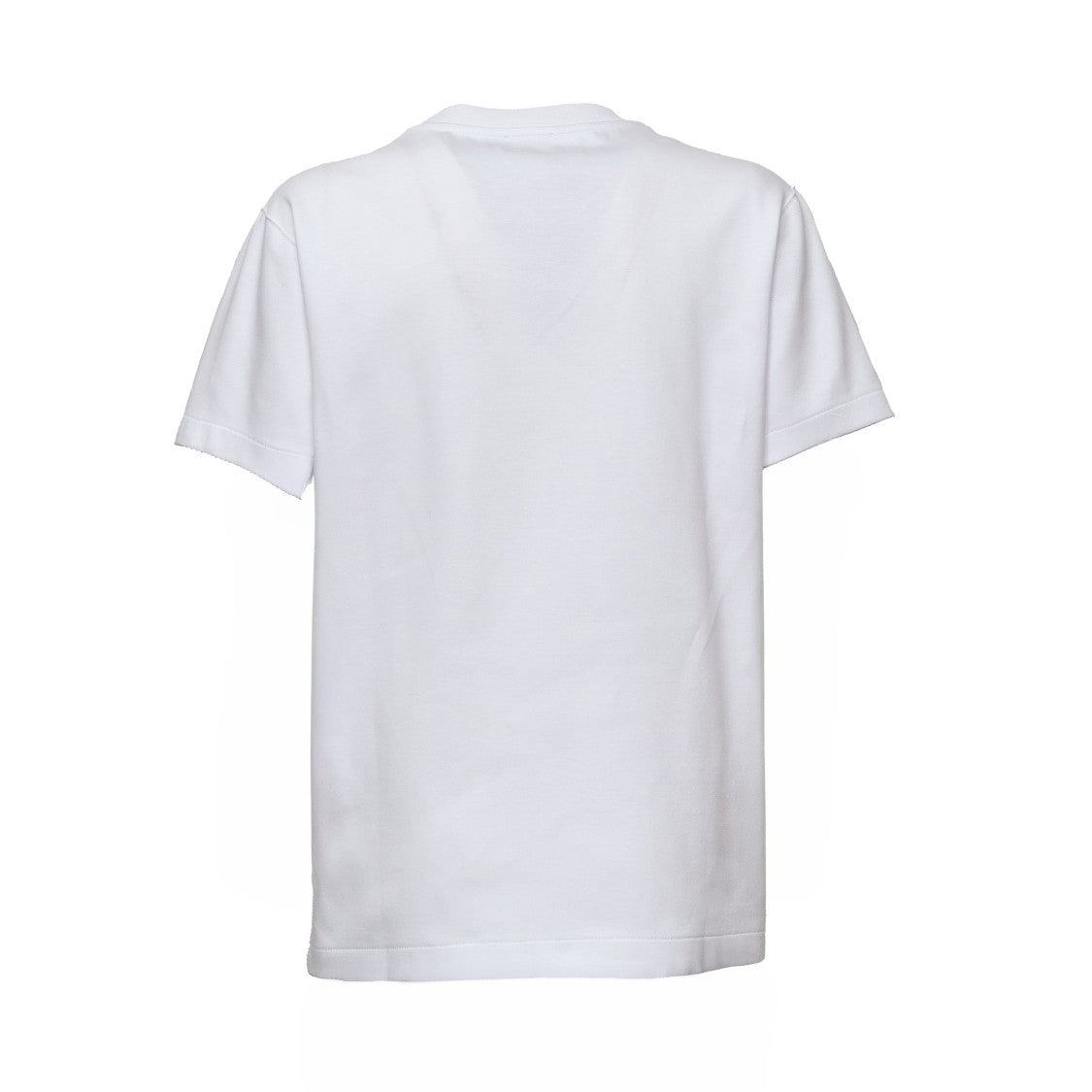 N°21 Oversized White Heavy Cotton Jersey T-Shirt