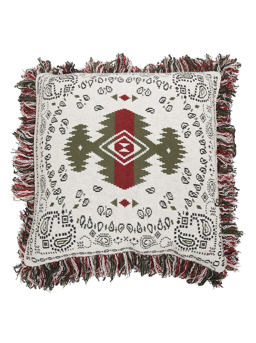 Alanui Bandana Jacquard Pillow