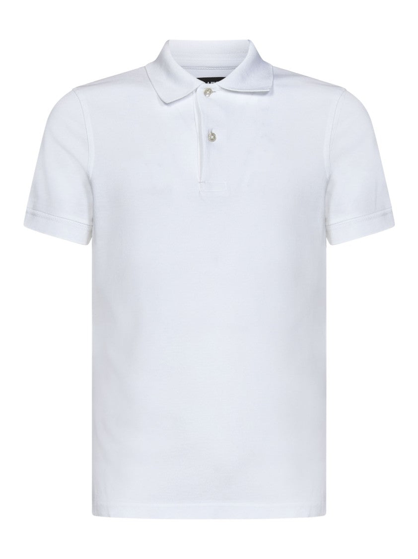 Tom Ford White Tennis Polo Shirt