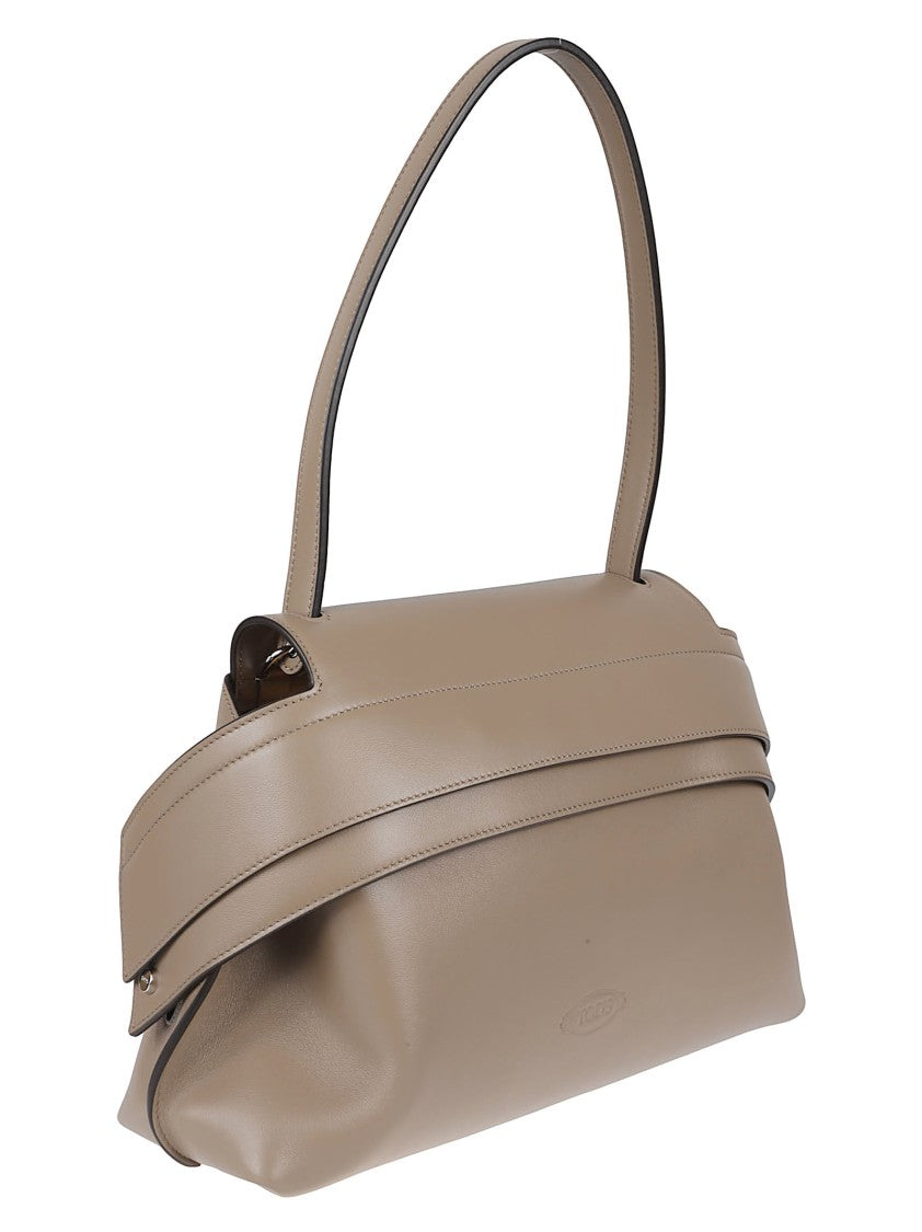 Tod's Contemporary Calf Leather Wave Bag
