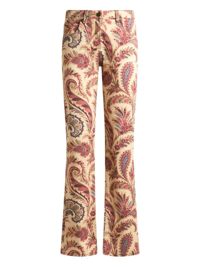 Etro Regular Fit Straight-Leg Jeans
