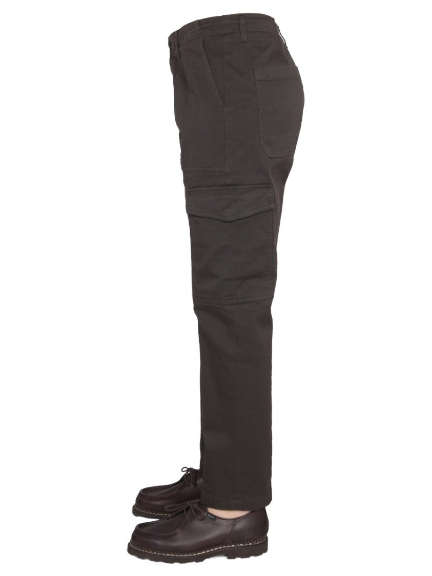 Department 5 Straight-Leg Cargo Pants With Button Closure