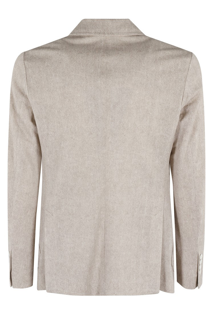 Circolo 1901 Houndstooth Piquet Jersey Jacket