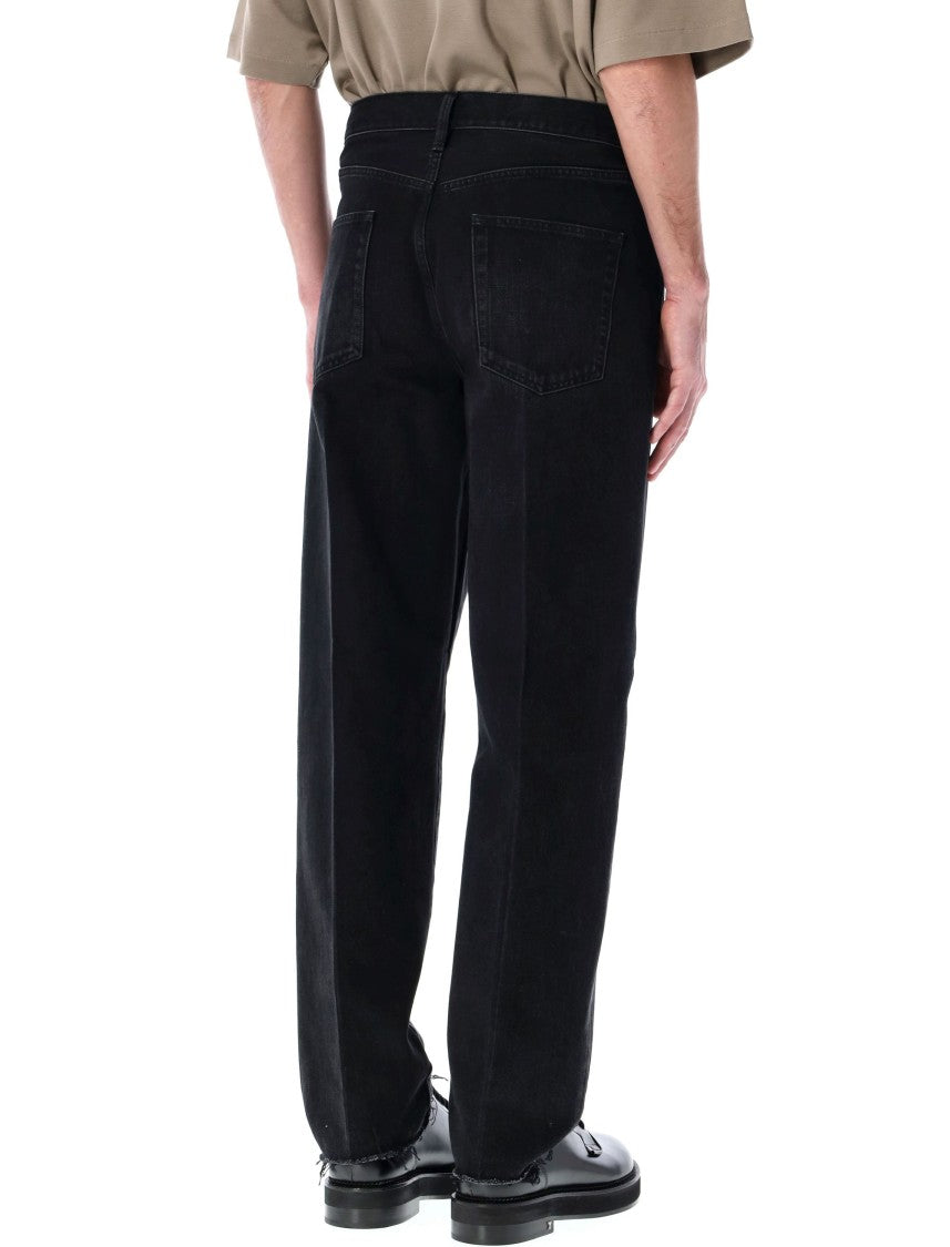 Fear Of God Straight Leg Black Denim Jeans
