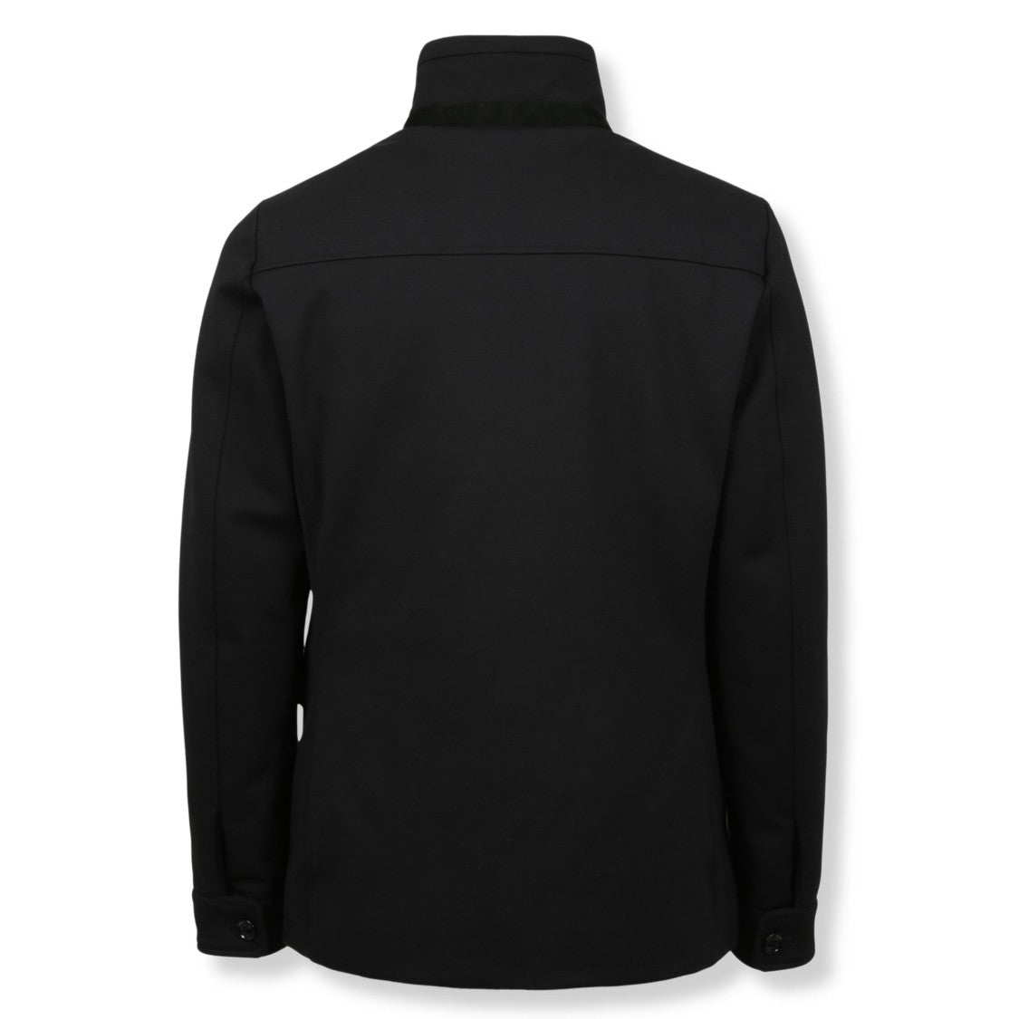 Moorer Double-Breasted High Collar Jacket With Flap Pockets
