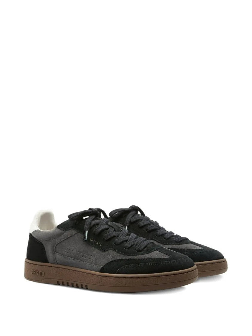 Axel Arigato Dice T-Toe Perforated Suede-Leather Sneakers