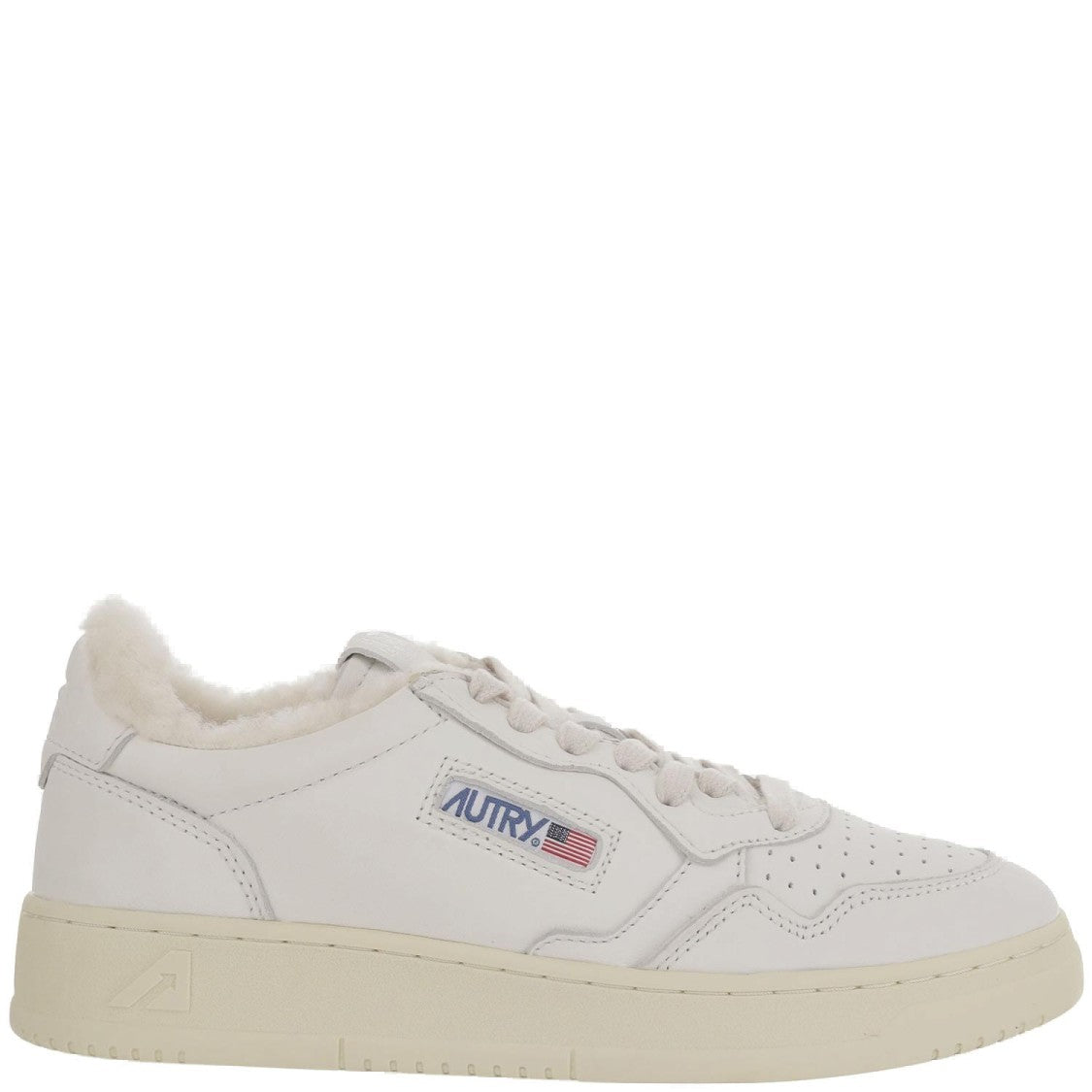 Autry Low Sneakers With Leather And Suede Combination