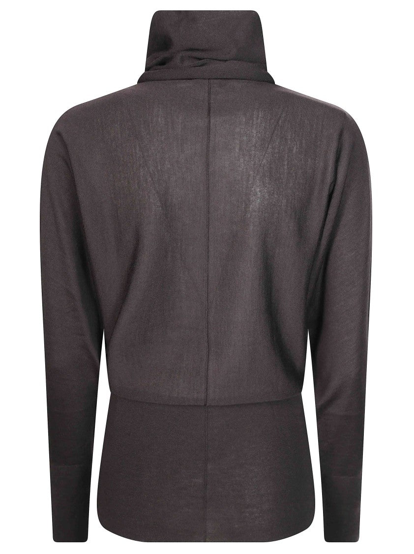 Soeur Lindsay Lightweight Semi-Sheer Turtleneck